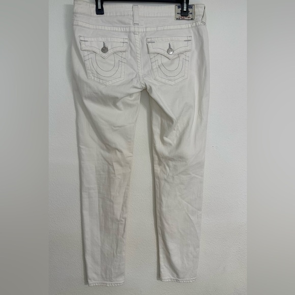 True Religion Basic Skinny with Flaps Optic White - Picture 4 of 15